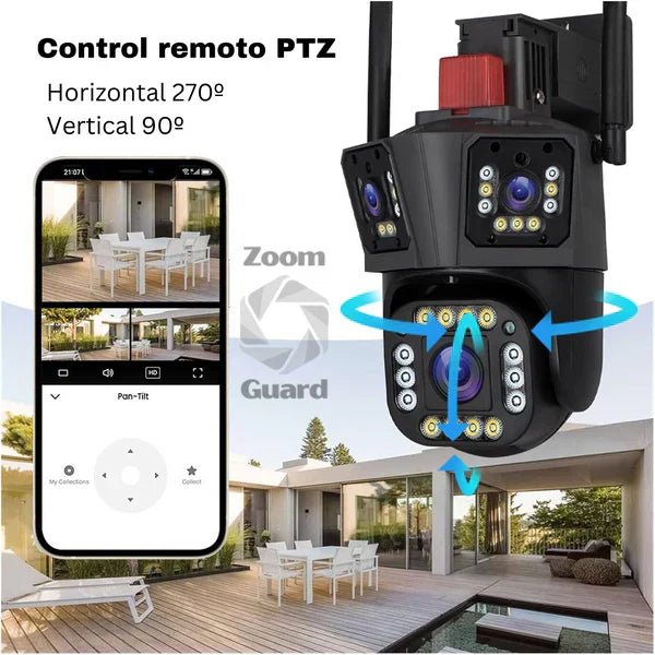 [OFERTA DEL DÍA] Cámara de Seguridad Zoom Guard + Memoria Ilimitada 🔥 - Tienda Kalvo