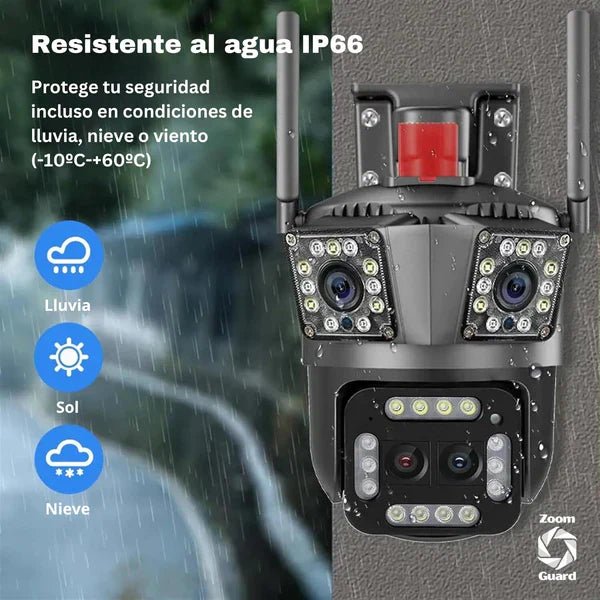[OFERTA DEL DÍA] Cámara de Seguridad Zoom Guard + Memoria Ilimitada 🔥 - Tienda Kalvo